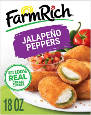 Farm Rich Snacks Jalapeno Peppers Breaded With Cream Cheese - 18 Oz - Image 4