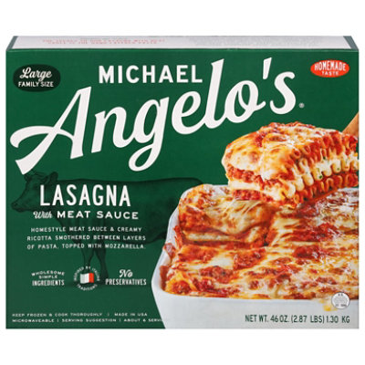 Michael Angelos Family Serve Lasagna With Meat Sauce - 46 Oz - Image 2