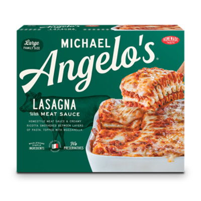 Michael Angelos Family Serve Lasagna With Meat Sauce - 46 Oz - Image 1