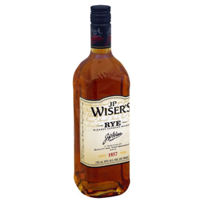 Wisers Rye Whiskey 80 Proof - 750 Ml - Image 1