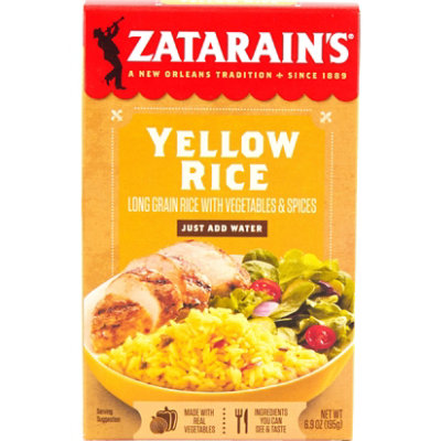 Zatarain's Yellow Rice Mix - 6.9 Oz - Image 1