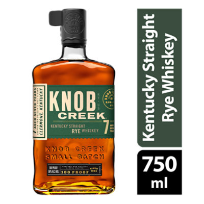 Knob Creek 7 Year Old Kentucky Straight Rye Whiskey - 750 Ml - Image 1