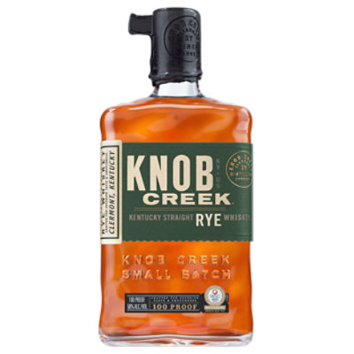 Knob Creek 7 Year Old Kentucky Straight Rye Whiskey - 750 Ml - Image 2