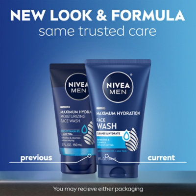 NIVEA MEN Maximum Hydration Moisturizing Face Wash - 5 Fl. Oz. - Image 2