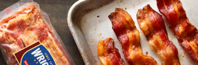 Wright Brand Thick Sliced Hickory Smoked Bacon - 1.5 Lb - Image 2