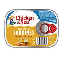 Chicken of the Sea Sardines in Mustard Sauce - 3.75 Oz