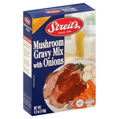 Streits Brown Gravy Mix With Onions - 4.2 Oz