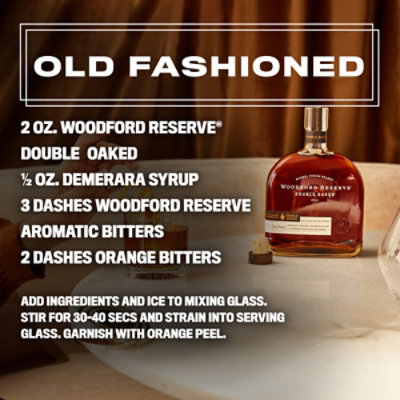 Woodford Reserve Double Oaked Kentucky Straight Bourbon Whiskey 90.4 Proof In Bottle - 750 Ml - Image 4