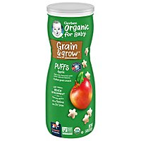 Gerber Organic Apple Puffs - 1.48 Oz - Image 1