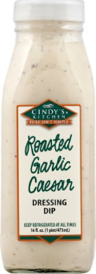 Cindys Kitchen Roasted Garlic Caesar Dressing 16 Oz Randalls   960108147 C1N1