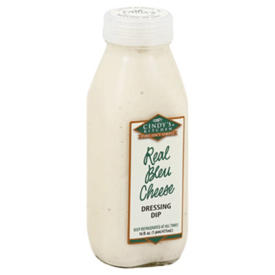 Cindys Kitchen Real Bleu Cheese Dressing - 16 Oz - albertsons
