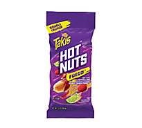 Takis Hot Nuts Fuego Hot Chili Pepper & Lime Peanuts - 3.2 Oz