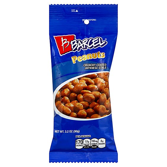 Barcel Peanuts Crunchy Coated Japanese Style - 3.2 Oz