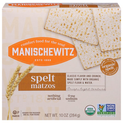 Manischewitz Spelt Matzo - 10 Oz - Image 3