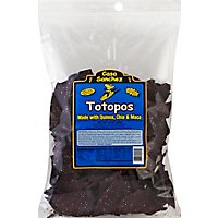 Casa Sanchez Foods Tortilla Chips Totopos Blue Corn - 14 Oz - Image 2