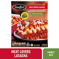 Family Size Meat Lovers Lasagna Frozen Meal - 34 Oz - Image 1