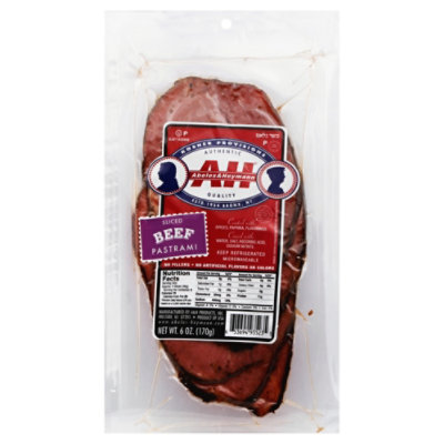 Abeles & Heymenn Sliced Beef Pastrami - 6 Oz - Image 1