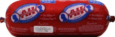 A&H Beef Salami - 32 Oz - Image 2