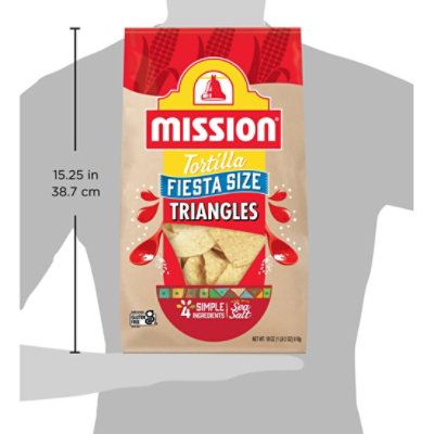 Mission Tortilla Chips Triangles - 18 Oz. - Image 5