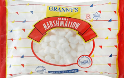 Grannys Mini White Marshmallows - 10 Oz - Image 2