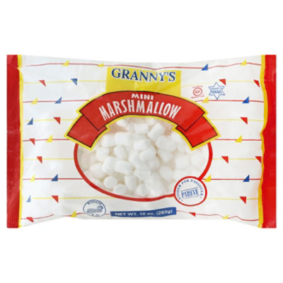 Grannys Mini White Marshmallows - 10 Oz - Image 1