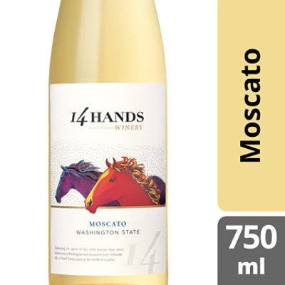 14 Hands Winery Wine Moscato - 750 Ml