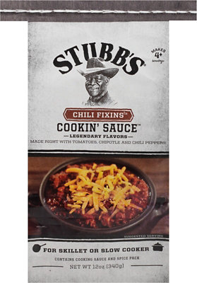 Stubb's Chili Fixins Cooking Sauce - 12 Oz