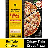 California Pizza Kitchen Buffalo Style Chicken Crispy Thin Crust Frozen Pizza - 11.8 Oz - Image 1