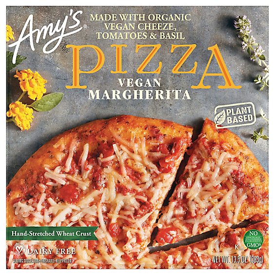 Amy's Vegan Margherita Pizza - 13.5 Oz