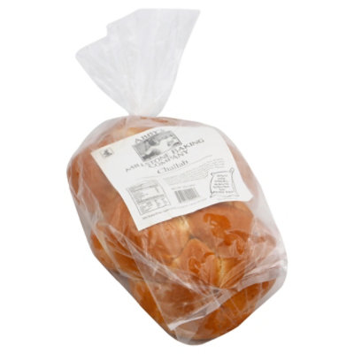 Abbys Millstone Baking Company Bread Twisted Plain Challah - 32 Oz