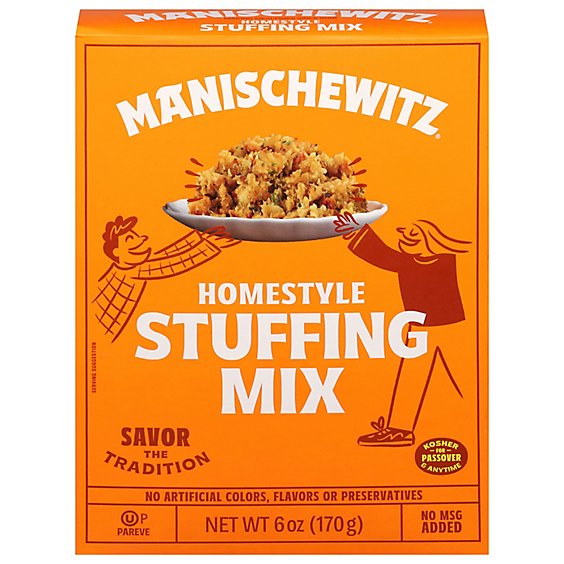 Manischewitz Homestyle Stuffing Stove Top Mix - 6 Oz