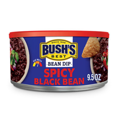 Bush's Spicy Black Bean Dip - 9.5 Oz - Image 1