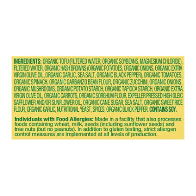 Amy's Gluten Free Tofu Scramble Breakfast Wrap - 5.5 Oz - Image 5