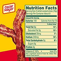 Oscar Mayer Naturally Hardwood Smoked Bacon 30% with Lower Sodium Slices - 16 Oz - Image 7