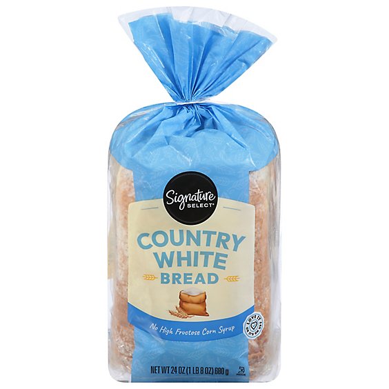 Signature SELECT Bread Country White - 24 Oz