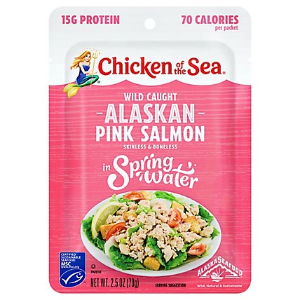 Chicken of the Sea Pink Salmon Skinless & Boneless - 2.5 Oz - Image 2