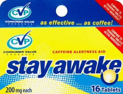 CVP Stay Awake Tablets - 16 Count - Image 2
