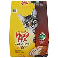Meow Mix Cat Food Tender Centers 100% Complete Nutrition Salmon & Turkey Vitality Burst - 13.5 Lb - Image 2