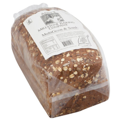 Abbys Millstone Baking Company Bread Multigrain - 28 Oz