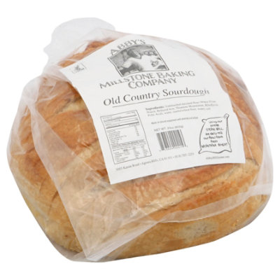 Abbys Millstone Baking Company Bread Country Sourdough - 23 Oz