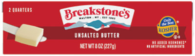 Breakstones Unsalted All Natural Butter - 8 Oz - Image 7