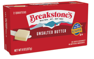 Breakstones Unsalted All Natural Butter - 8 Oz - Image 3
