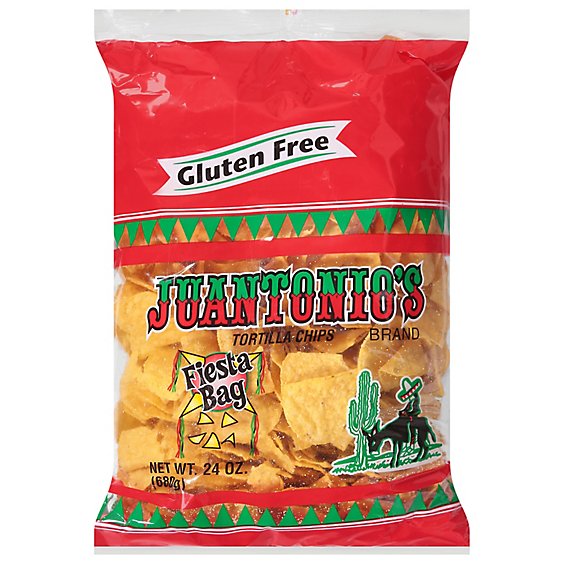Juanitas Tortilla Chips Fiesta Bag - 24 Oz