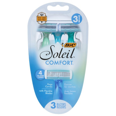 Bic Shavers Soleil Bella Women Disposable 4 Blade - 3 Count - Image 3