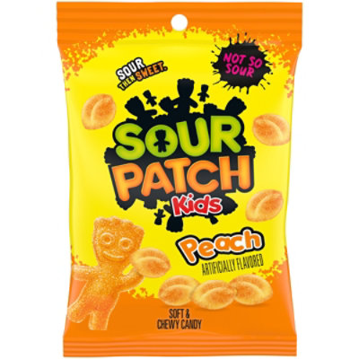 SOUR PATCH KIDS Peach Soft & Chewy Candy - 8.07 Oz - Image 1