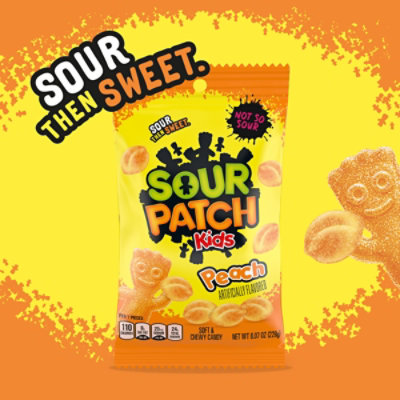 SOUR PATCH KIDS Peach Soft & Chewy Candy - 8.07 Oz - Image 2