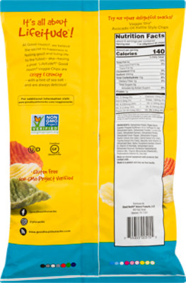 Good Health Veggie Chips Sea Salt - 6.75 Oz - Image 4