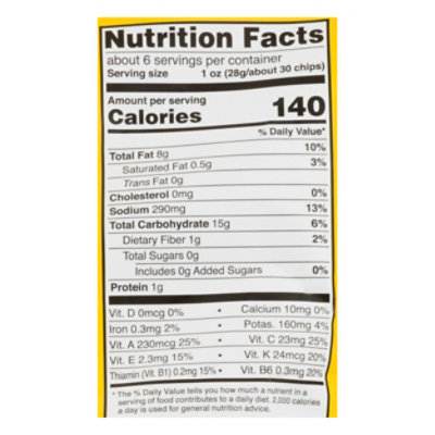 Good Health Veggie Chips Sea Salt - 6.75 Oz - Image 2