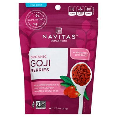 Navitas Naturals Goji Berries - 4 Oz - Image 1