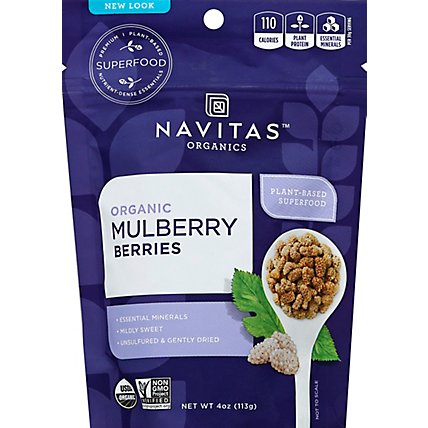 Navitas Naturals Mulberries - 4 Oz - Image 2